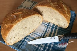 Przygotowanie przepisu Extra delikatny chleb z proporcją w kubkach, nawet dla początkujących, wystarczy go wymieszać drewnianą łyżką, krok 9